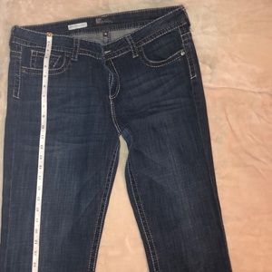 Women’s dark denim boot cut jeans Kut